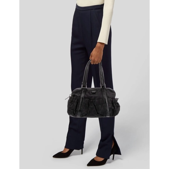 BURBERRY Nylon Check Shoulder Bag - Picture 2 of 16